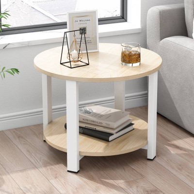 AliGan Bedside small round table Small coffee table simple modern creativity Sofa side cabinet corner